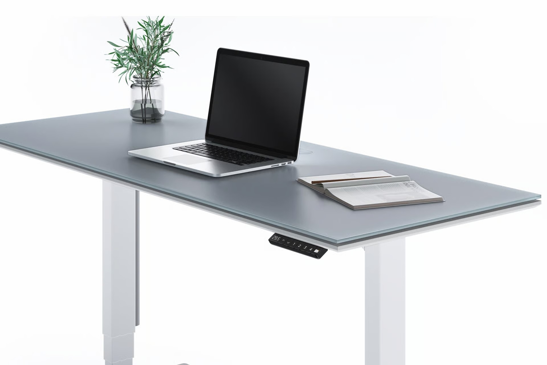 60" x 24" Modern Sit+Stand Desk