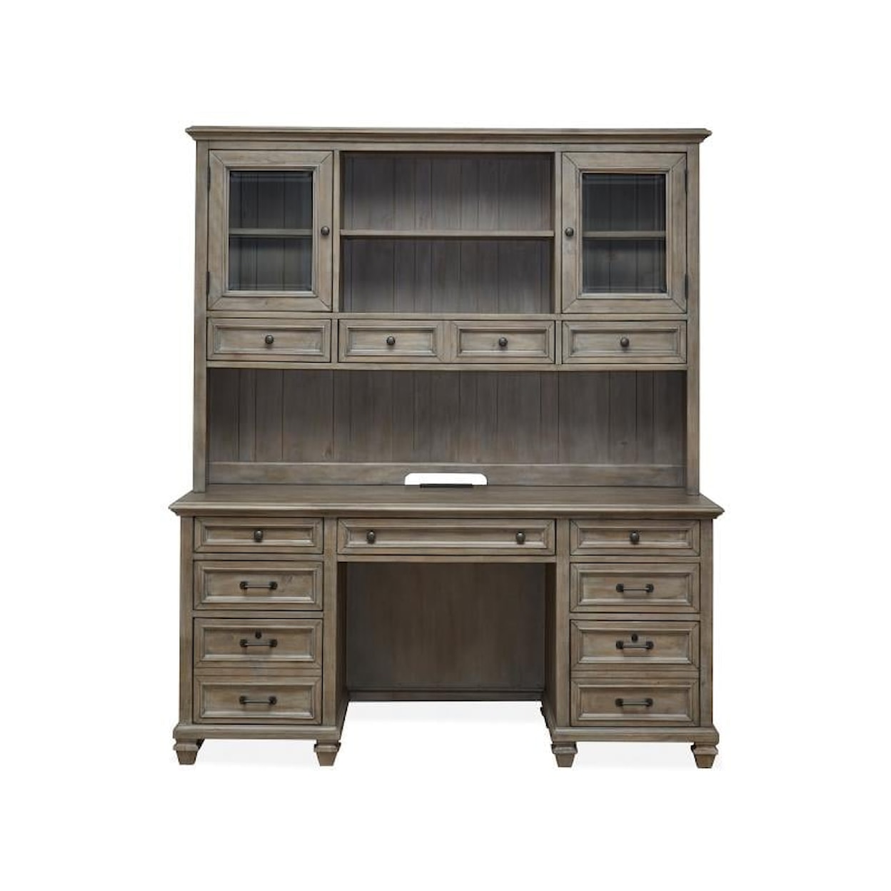 Magnussen Home Lancaster Home Office Credenza & Hutch