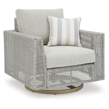 Swivel Lounge W/ Cushion