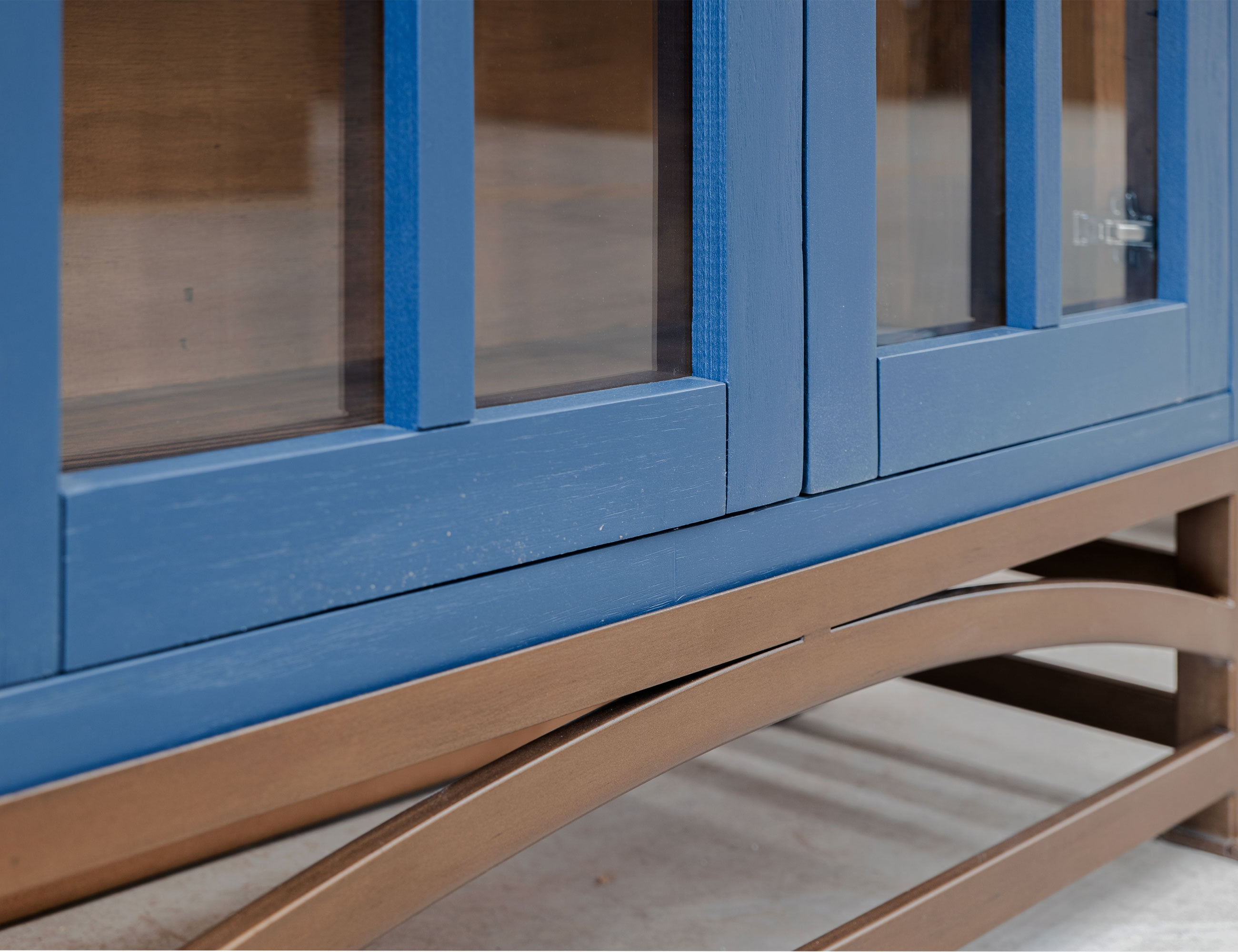 International Furniture Direct Obsidian 2-Door Cabinet