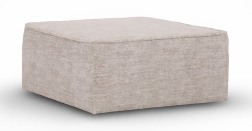 Casual Large Cube Ottoman