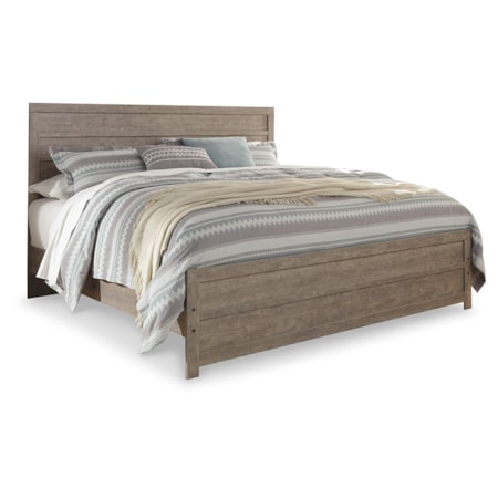 King Panel Bed