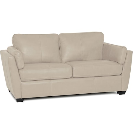 Burnam Casual Loveseat with Inside Pillow Arms