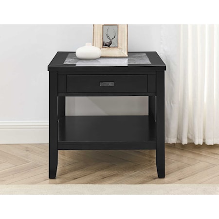 End Table with Storage