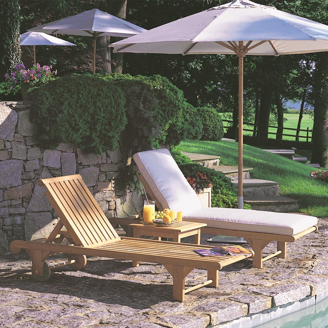 Kingsley Bate Nantucket Adjustable Chaise