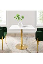 Modway Verne 40" Square Dining Table