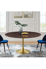 Modway Lippa 28" Square Dining Table