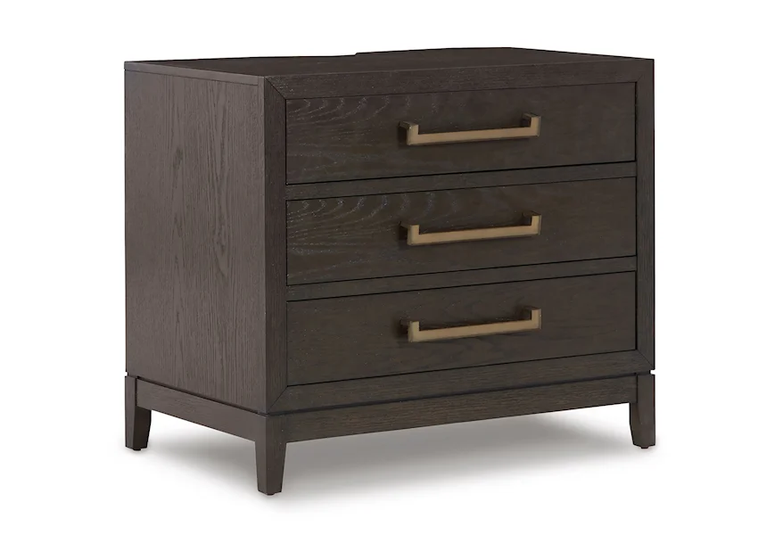 Burkhaus Nightstand by Signature Design by Ashley Furniture at Sam's Appliance & Furniture
