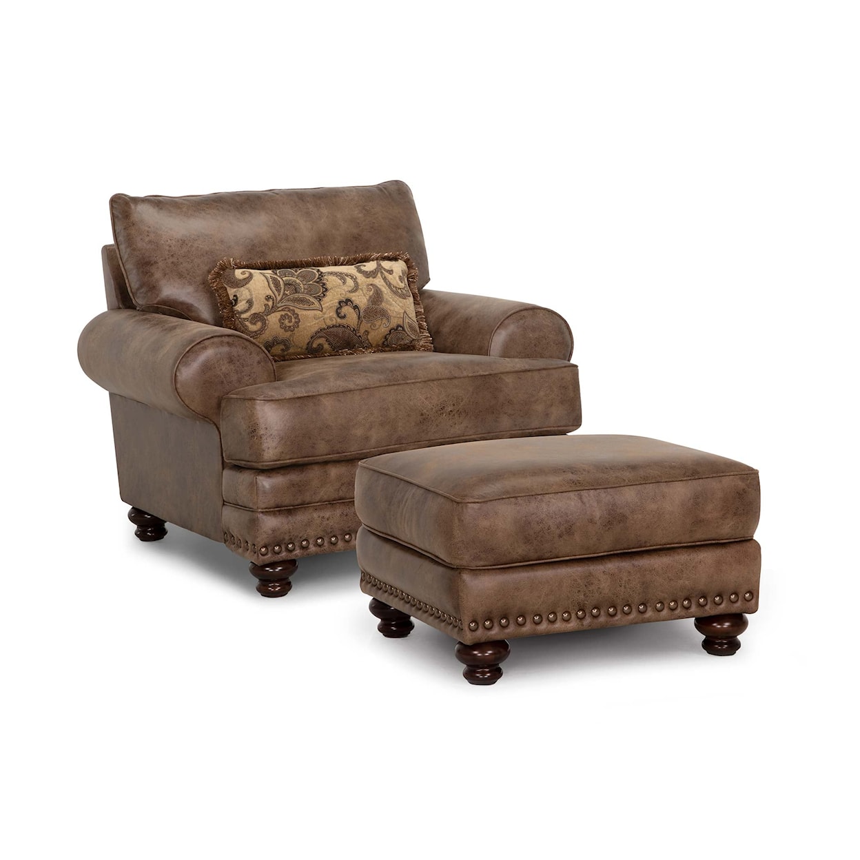 Franklin 817 Sheridan Chair Ottoman