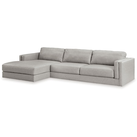 2-Piece Sectional With Chaise