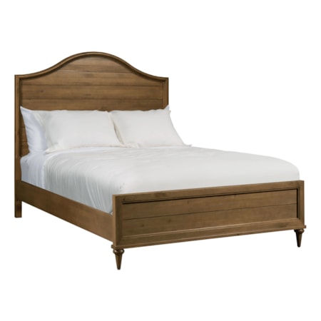 King Arched Panel Bed