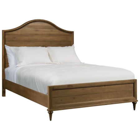 Queen Arched Panel Bed