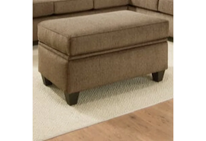 3100 Cocktail Ottoman with Casual Style by Peak Living at Prime Brothers Furniture