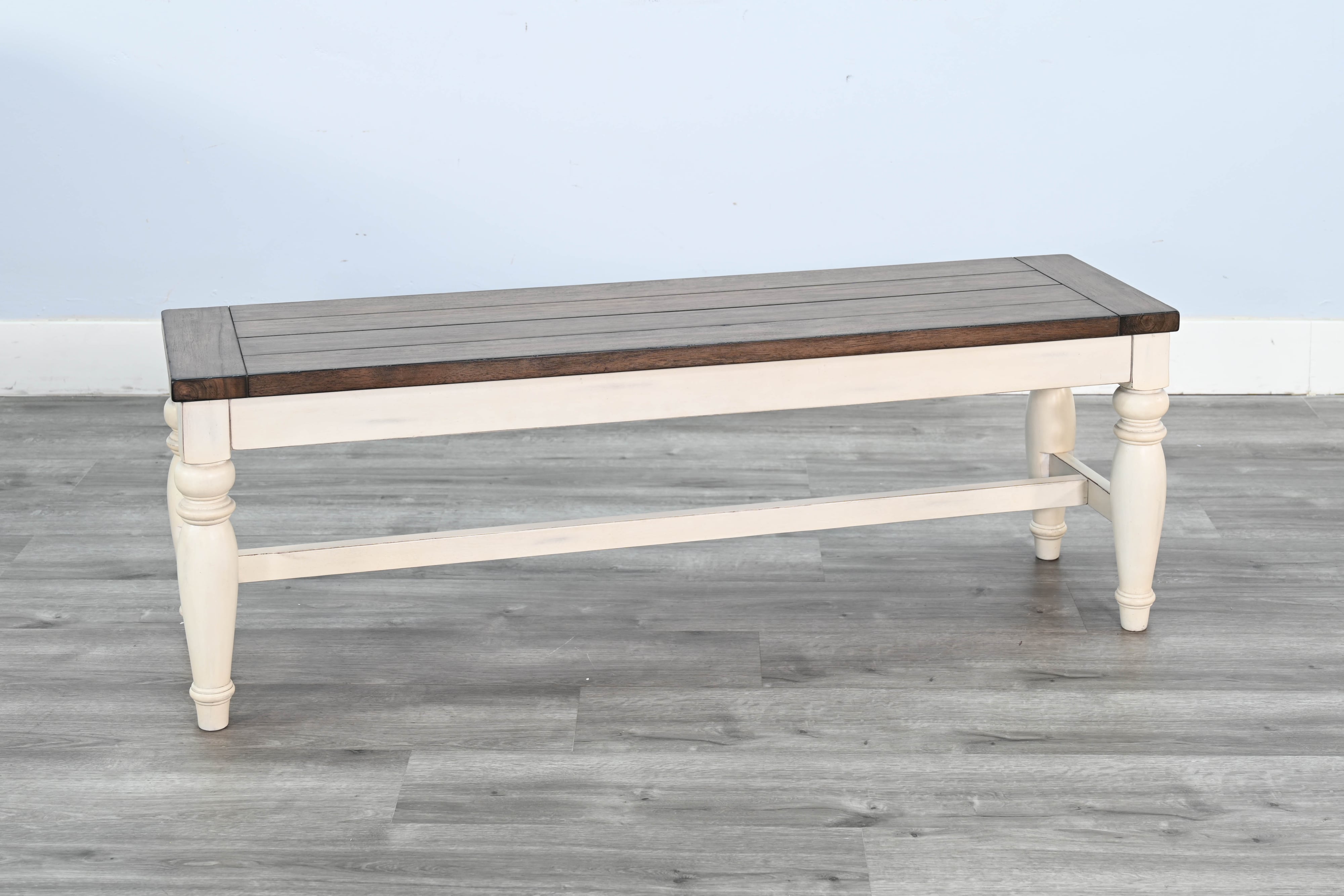 Bench with Mindi Veneer Seat