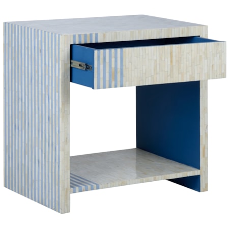 Bedside Table - Blue