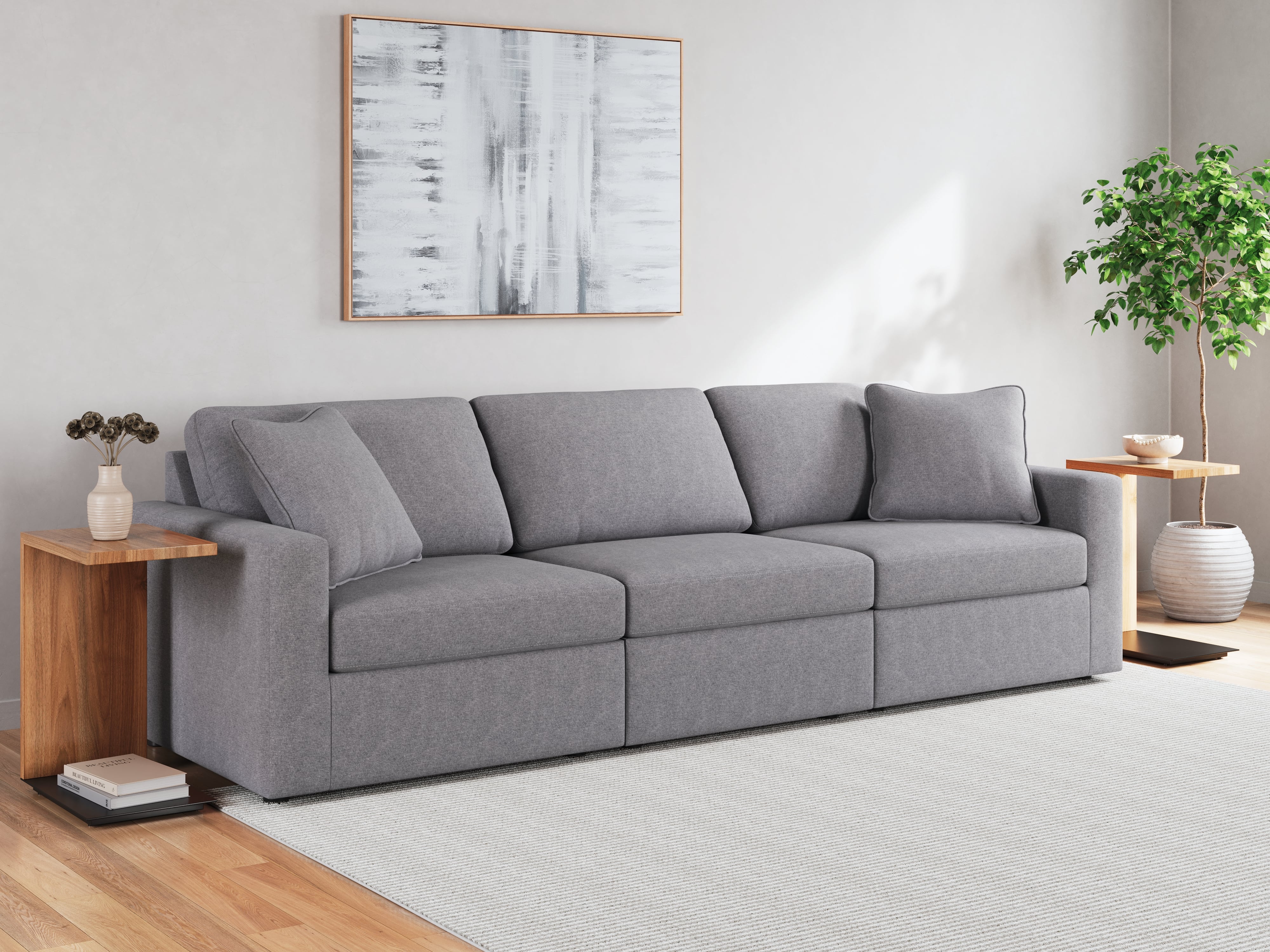 Signature Design by Ashley Modmax 92104S2 3Piece Sectional Sofa