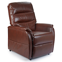 Large Power Lift Chair Recliner with Manual Adj Headrest