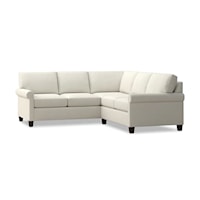 Casual Right-Facing 2-Piece Sectional