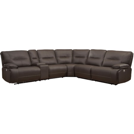6-Piece Power Reclining Sectional Sofa