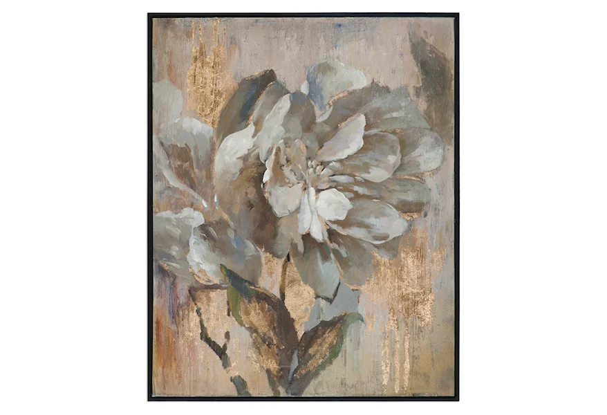 Art Dazzling Floral Art by Uttermost at Janeen's Furniture Gallery
