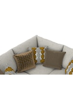 Includes throw pillows of varying designs