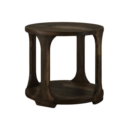 Round End Table