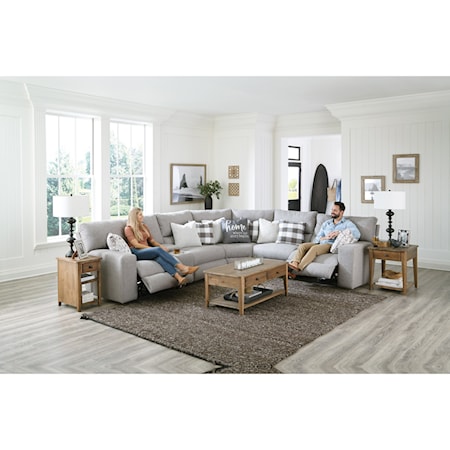 Power Reclining Sectional