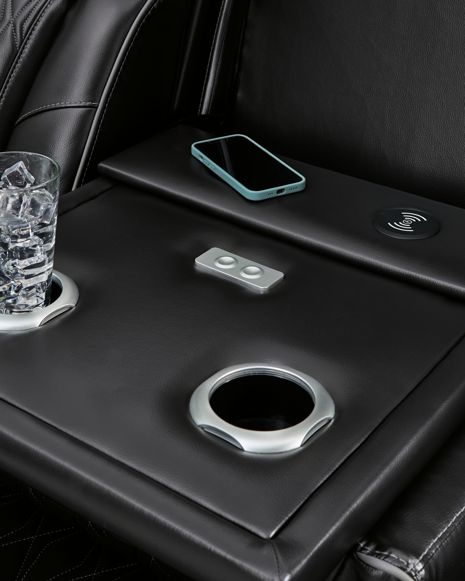 Signature Design by Ashley Boyington Pwr Rec Sofa With Adj Headrest