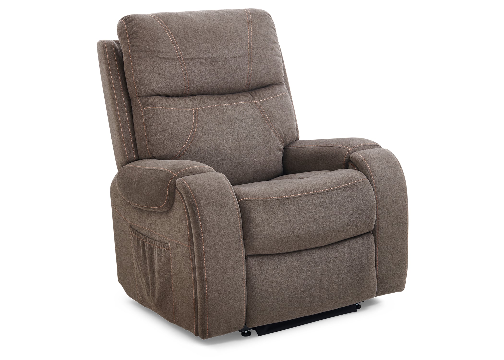 UltraComfort UltraCozy Power Recliner w/ Headrest & Lumbar