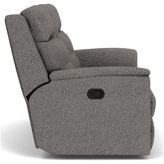 Flexsteel Mason Recl. Loveseat with Console