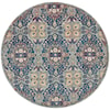 Nourison Ankara Global 6' Round  Rug