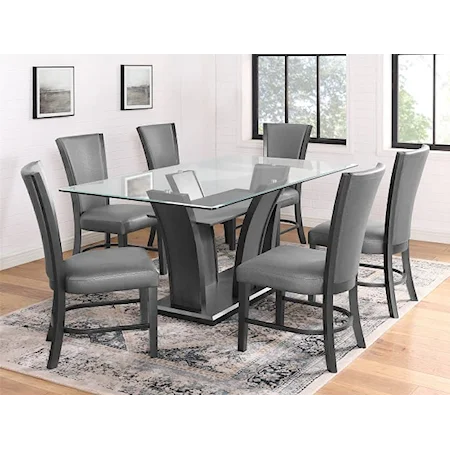 7-Piece Counter-Height Dining Set