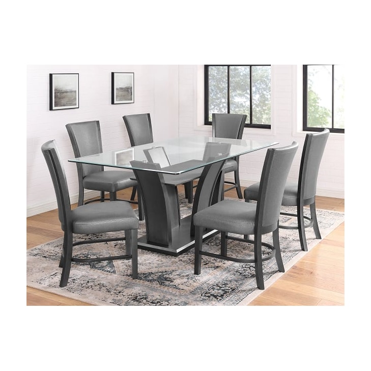 Tina 1216-5P Contemporary 7-Piece Dining Set Day Furniture