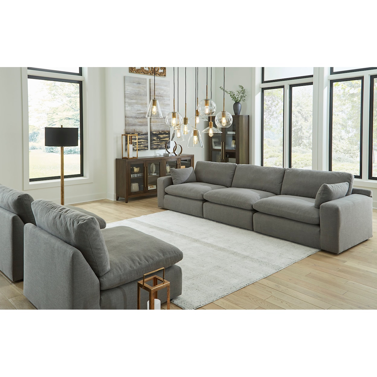 Ashley Furniture Benchcraft Elyza 3-Piece Modular Sofa