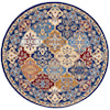 Nourison Grafix 5'3" Round  Rug