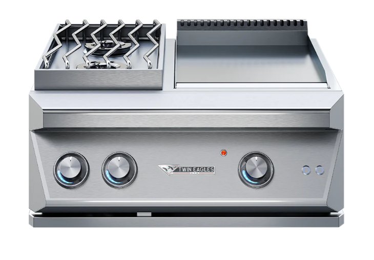 30" Side Burner Combo