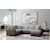 Peak Living 420 Transitional Sectional with Chaise