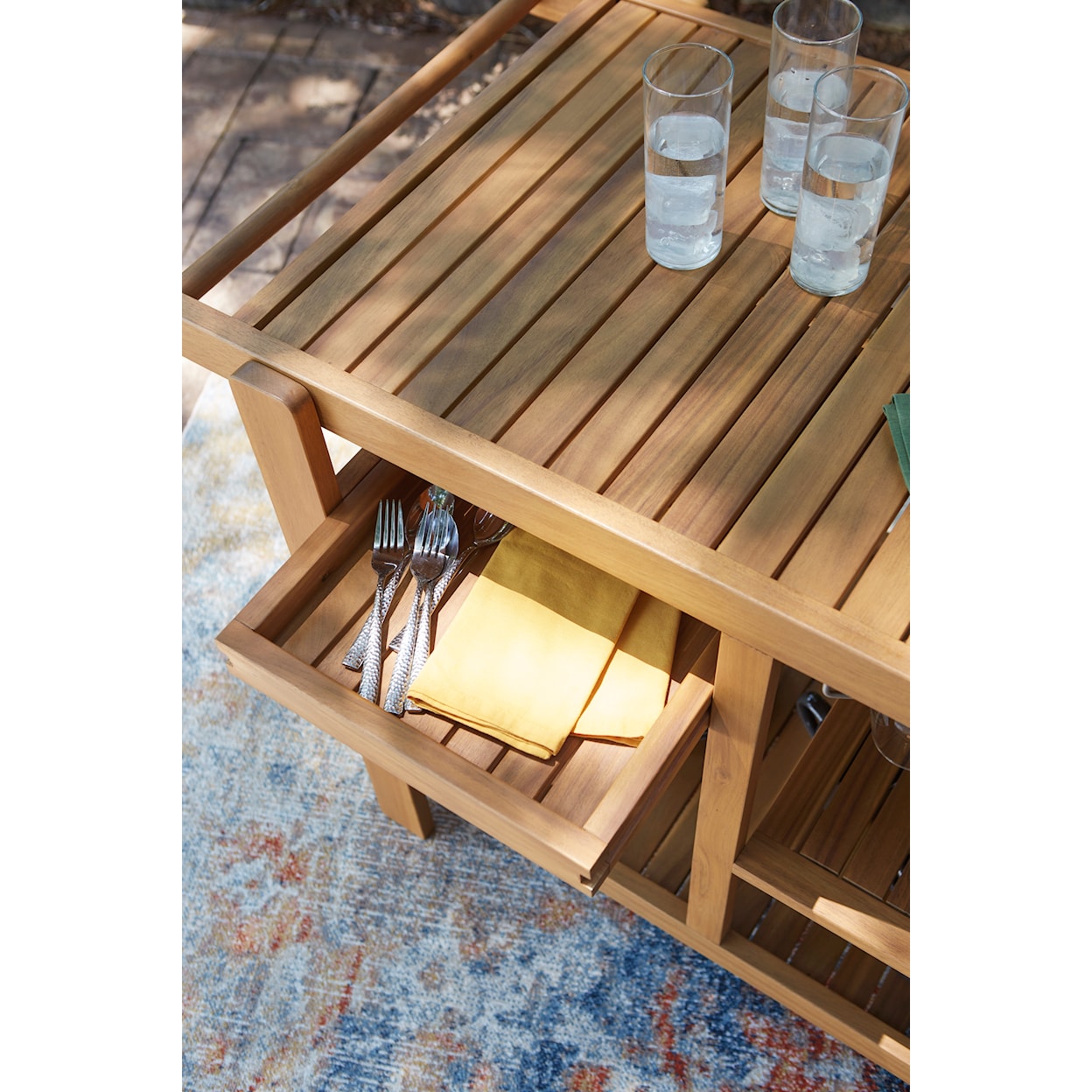 StyleLine Kailani Serving Cart