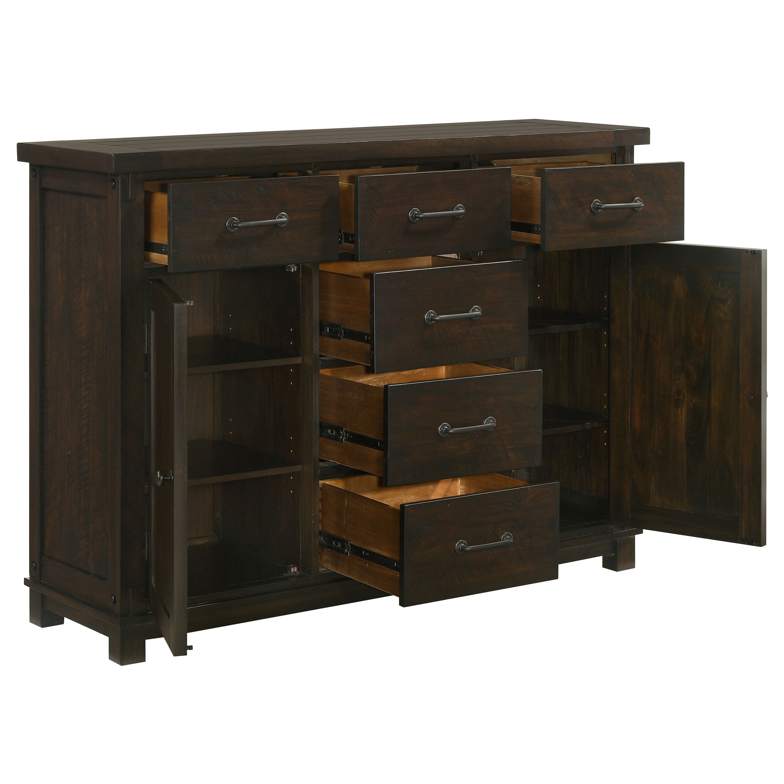 6-drawer Sideboard Buffet Cabinet