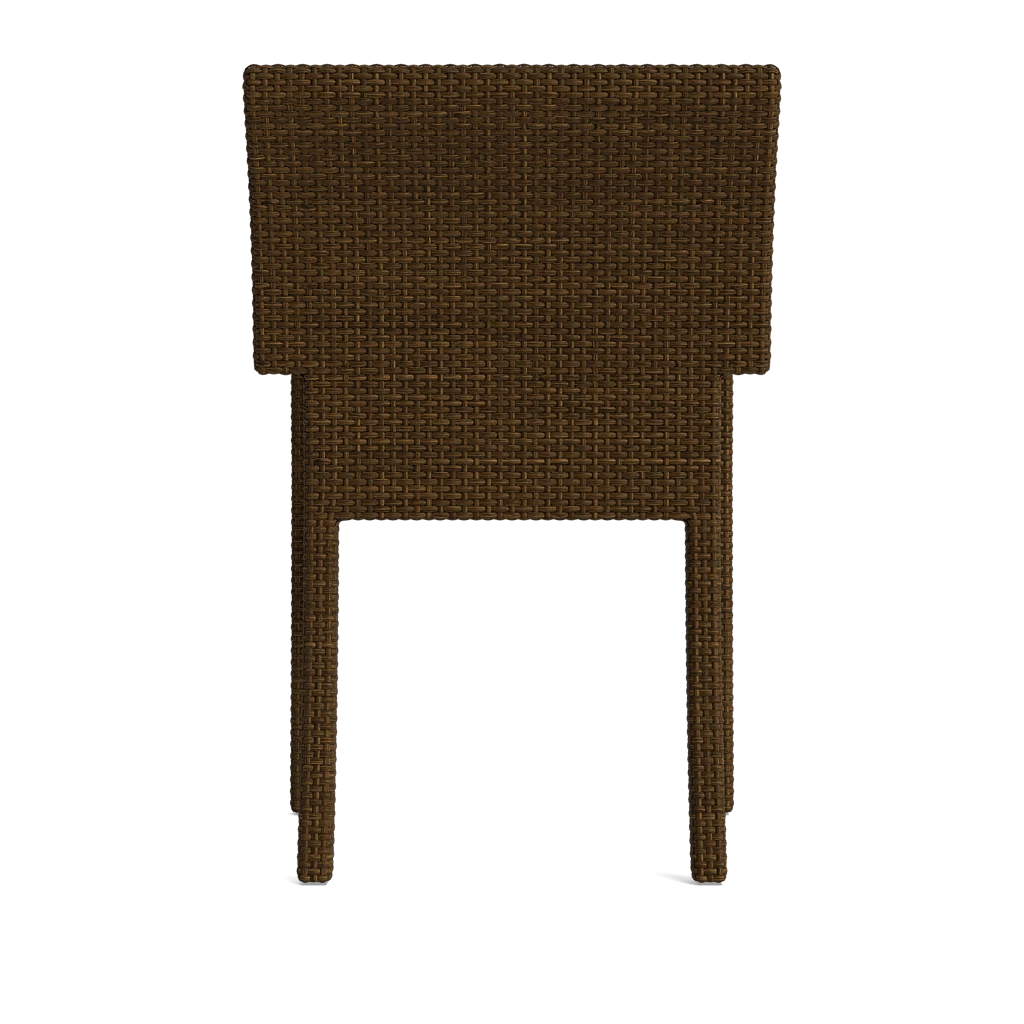 Stacking Wicker Dining Arm Chair