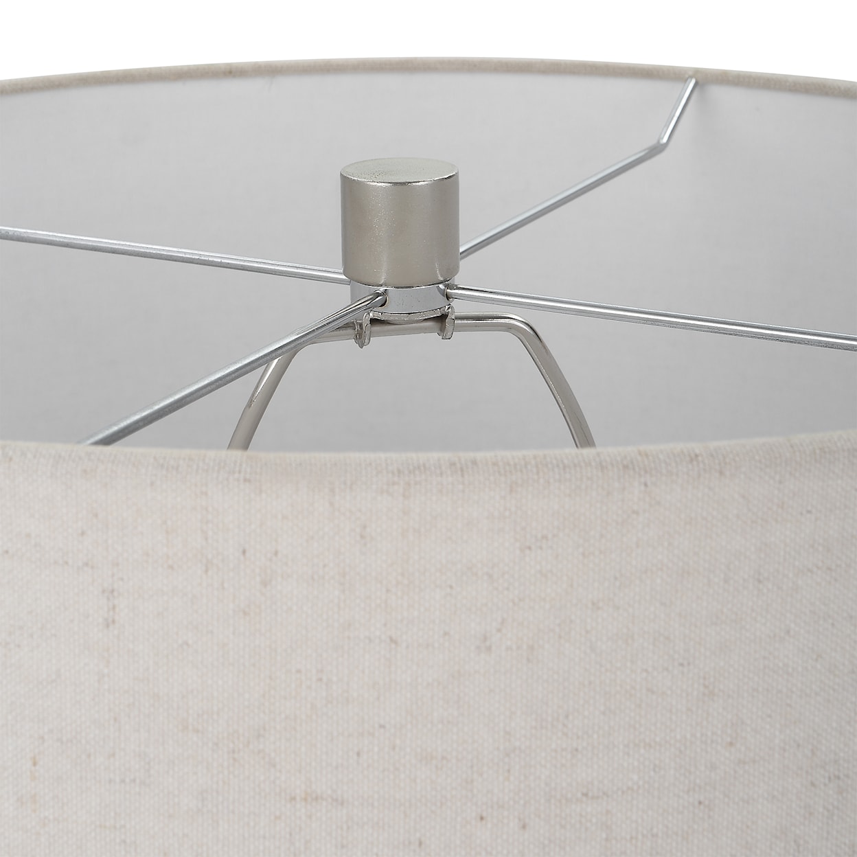 Uttermost Contour Contour Metallic Glass Table Lamp