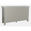 Jofran Rustic Shores 4 Door Low Cabinet