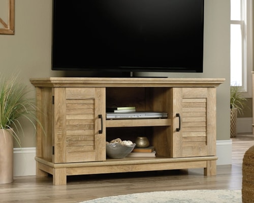 Farmhouse Garden Villa Tv-Stand with 2-Doors