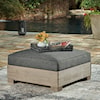 Signature Design by Ashley Citrine Park Outdoor Ottoman