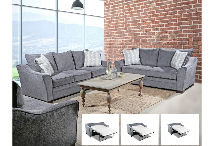 1030 Kinsley Twin Sleeper Sofa by Behold Home at Furniture and More