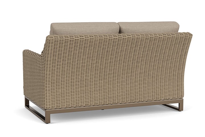 Lloyd Flanders Milan Loveseat w/ Sled Base