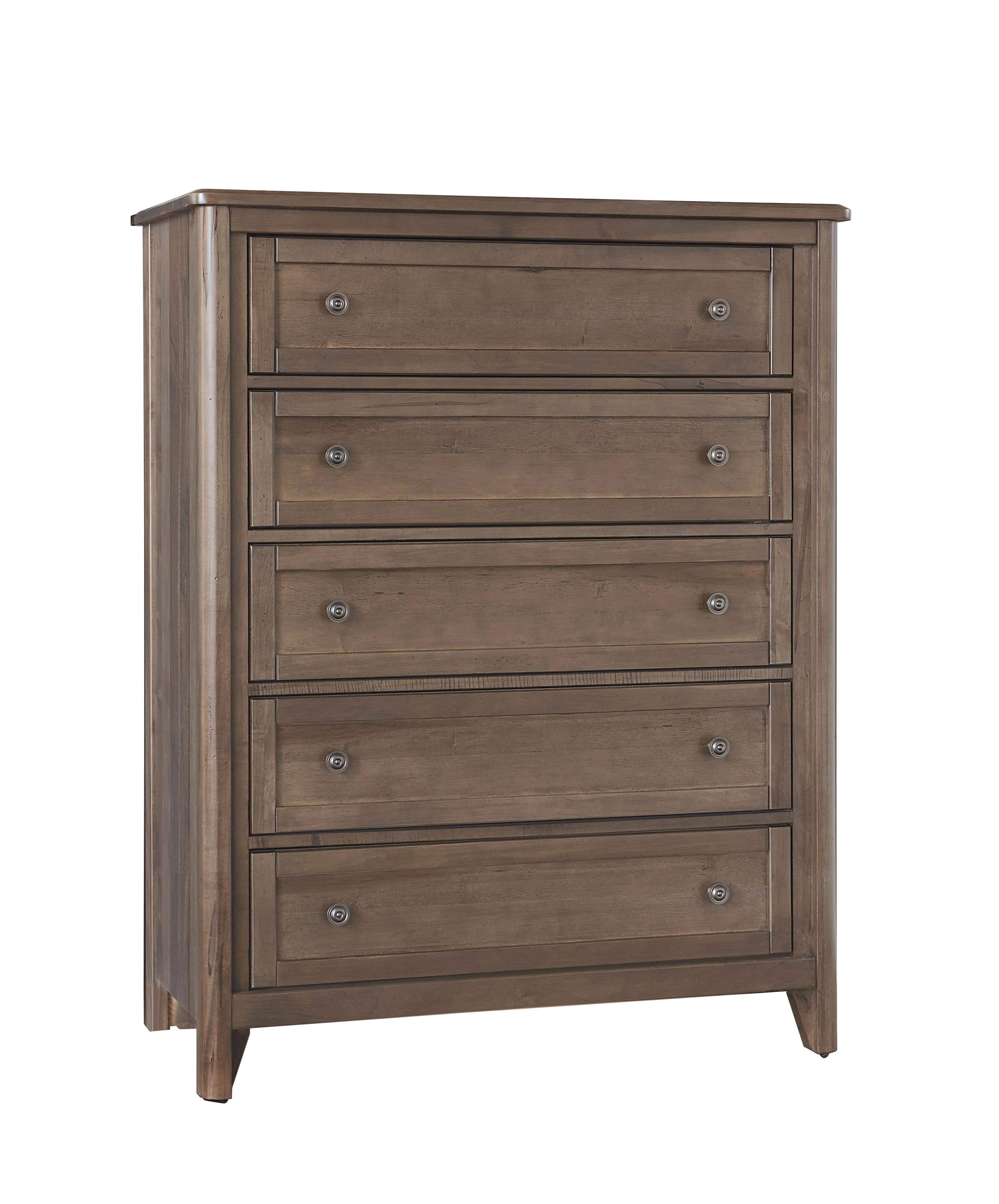 Vaughan Bassett Woodbridge 820-115 Transitional 5-Drawer Chest of ...