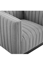 Modway Conjure Channel Tufted Velvet Sofa