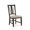 Belfort Select Wells Dining Side Chair w/ Upholstered Seat