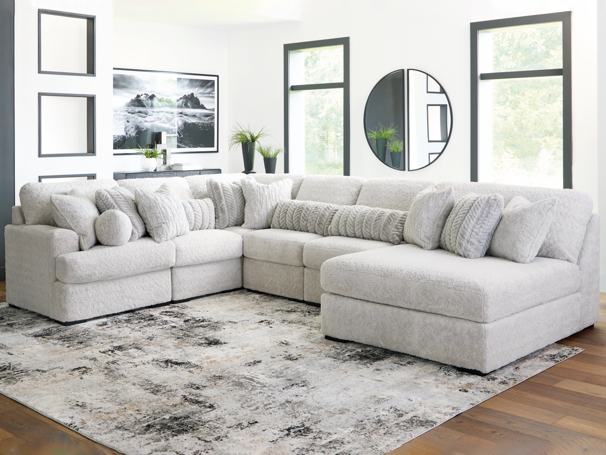 6-Piece Sectional With Chaise